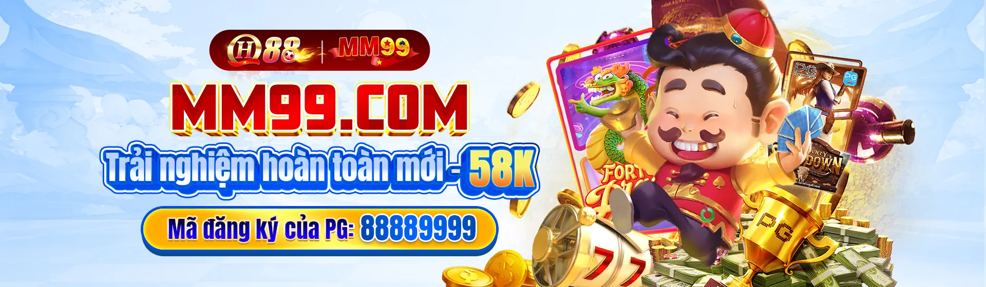 Banner khuyến mãi hm888 độc quyền